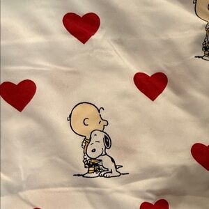 Peanuts Valentine’s Day Full Size Sheets